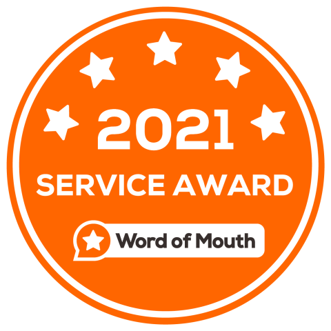 2021 Word of Mouth Service Award