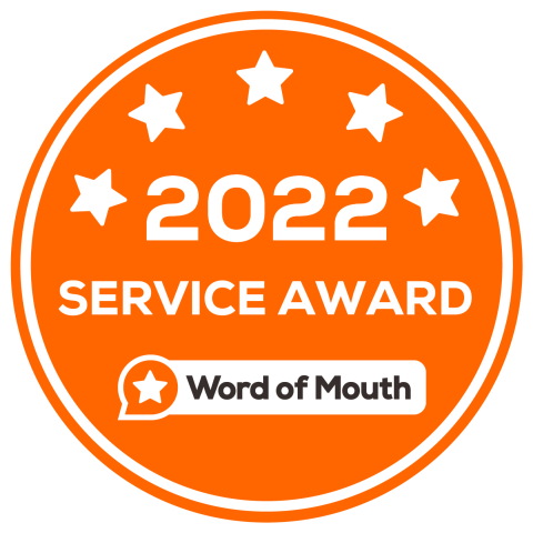 2022 Word of Mouth Service Award